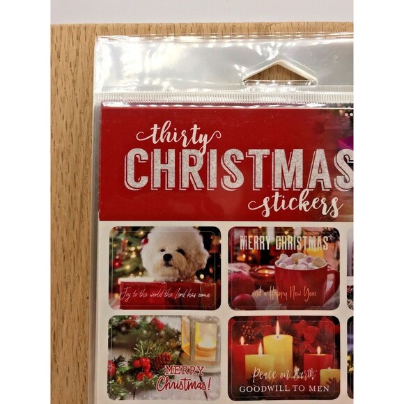 300 Christmas Stickers For Student Rewards Scrapbooking Homeschool Stickers - Picture 5 of 6